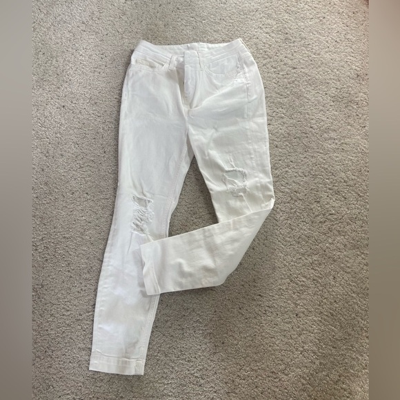 Dolce & Gabbana White Cropped Pants - Picture 3 of 5